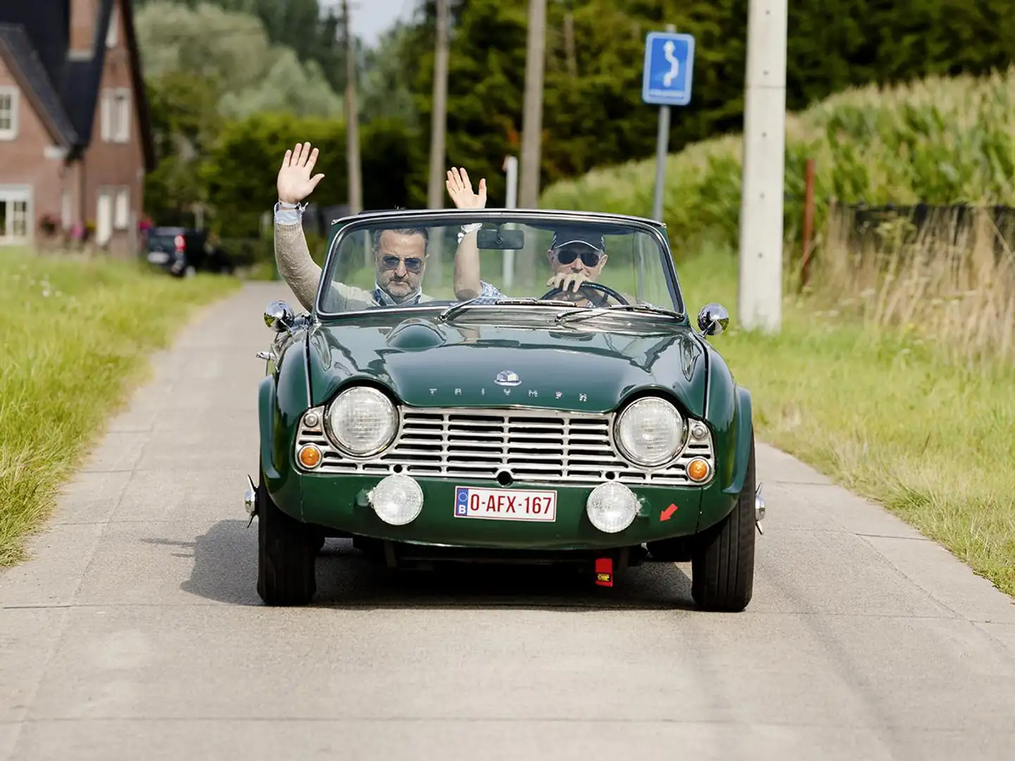 Triumph TR4 Vert - 1