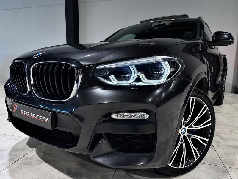 BMW X4 2.0dAS 190CV X-DRiVE !! PACK M" + SHADOW  !! H&K CAMERA 360° NAVi PANO CUiR JA21"++ — photo 3