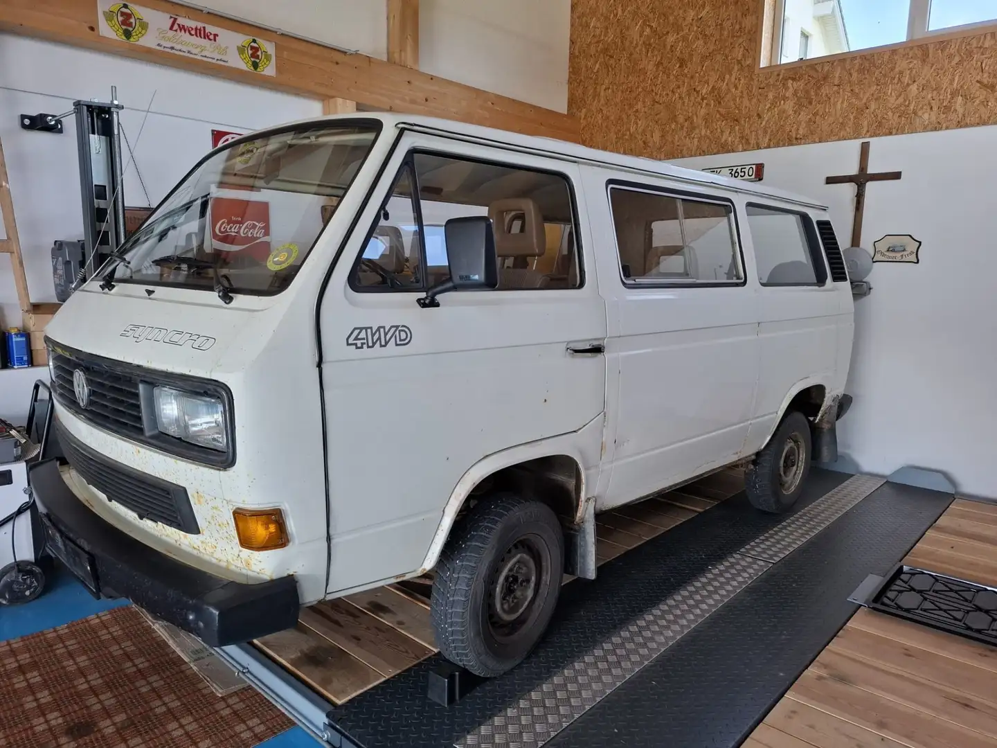 Volkswagen T3 Caravelle C TD SYNCRO Weiß - 1