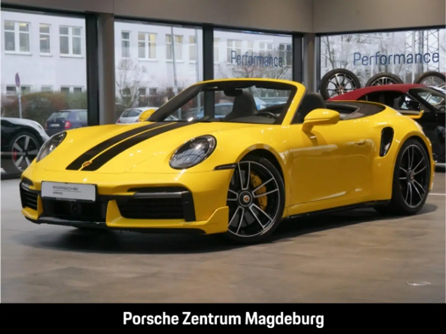 Porsche 992 (911) Turbo S Cabriolet*INNO*LIFT*MATRIX* Gelb - 1