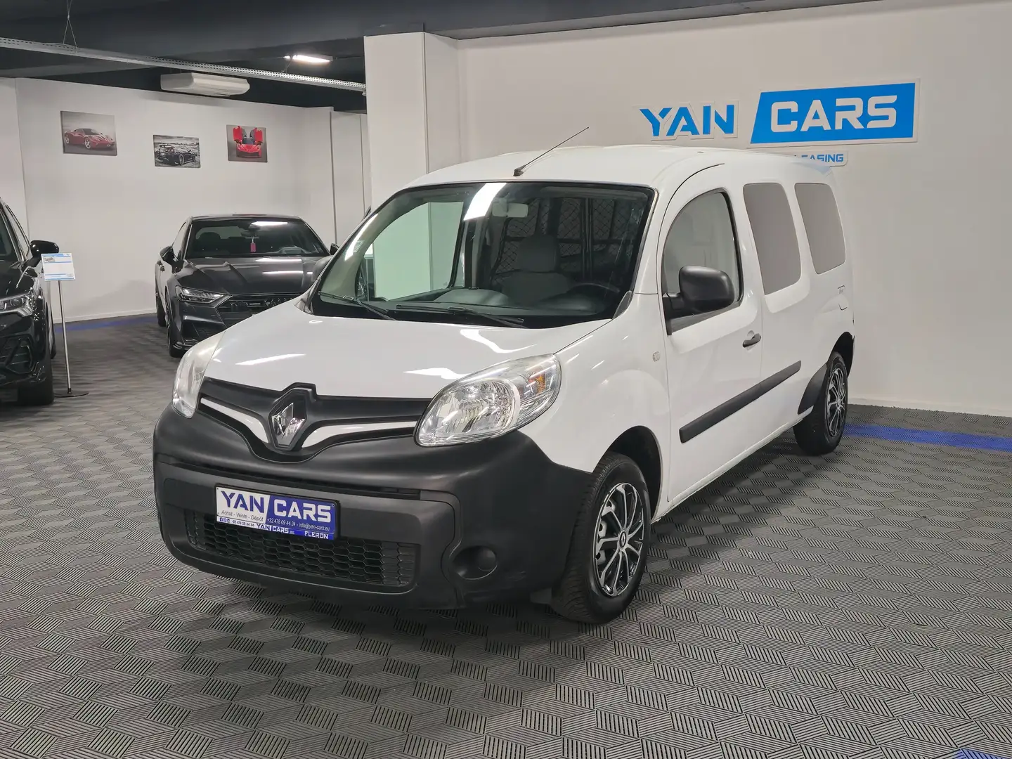 Renault Kangoo MAXI * UTILITAIRE * SEULEMENT 117.000KM * TOP ETAT Blanc - 2
