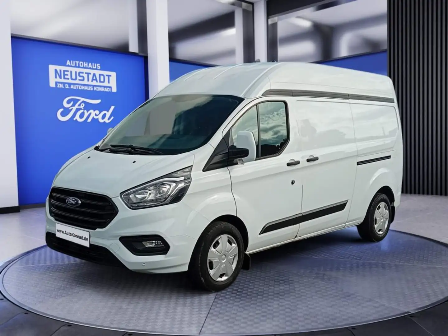 Ford Transit Custom 320 L2H2 Autm. Trend *AHK*Kamera*2Schiebetüren* Weiß - 1