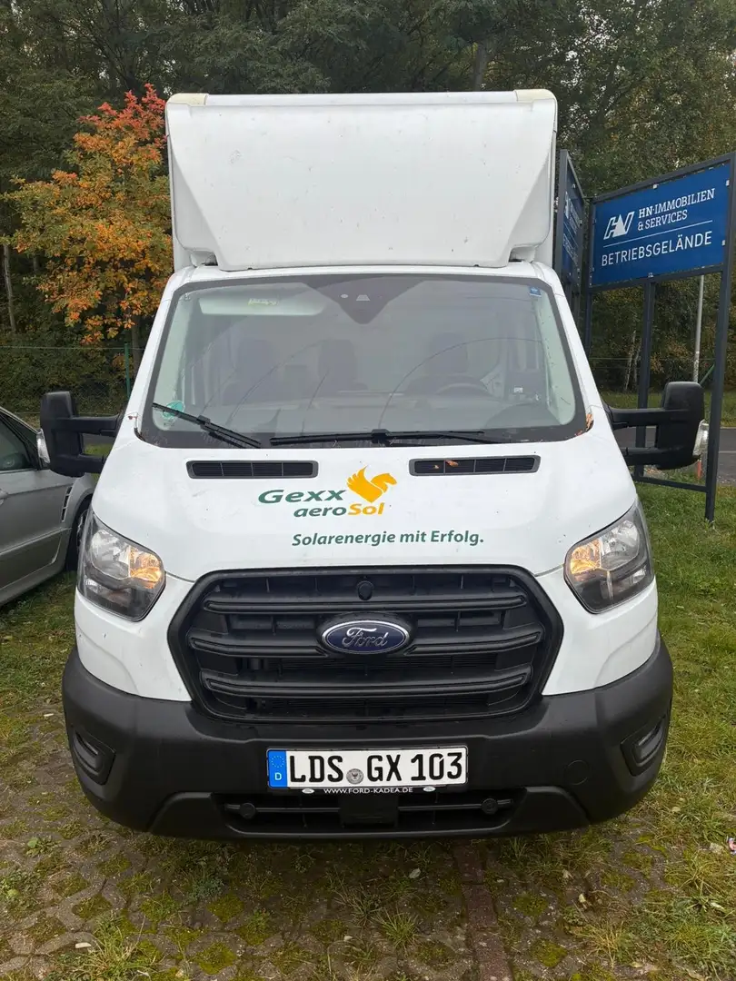 Ford Transit Koffer mit Ladeboardwand Weiß - 1