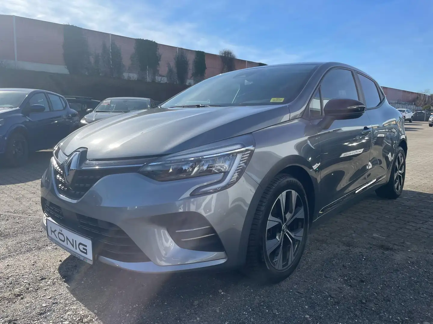Renault Clio 1.0 SCe 65 EVOLUTION KLIMA*NAVI*SHZ*CARPLAY Grijs - 1