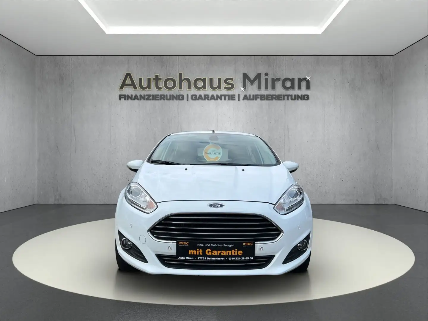 Ford Fiesta 1,0 EcoBoost Titanium(Aut. * Sitzheizung) Weiß - 1