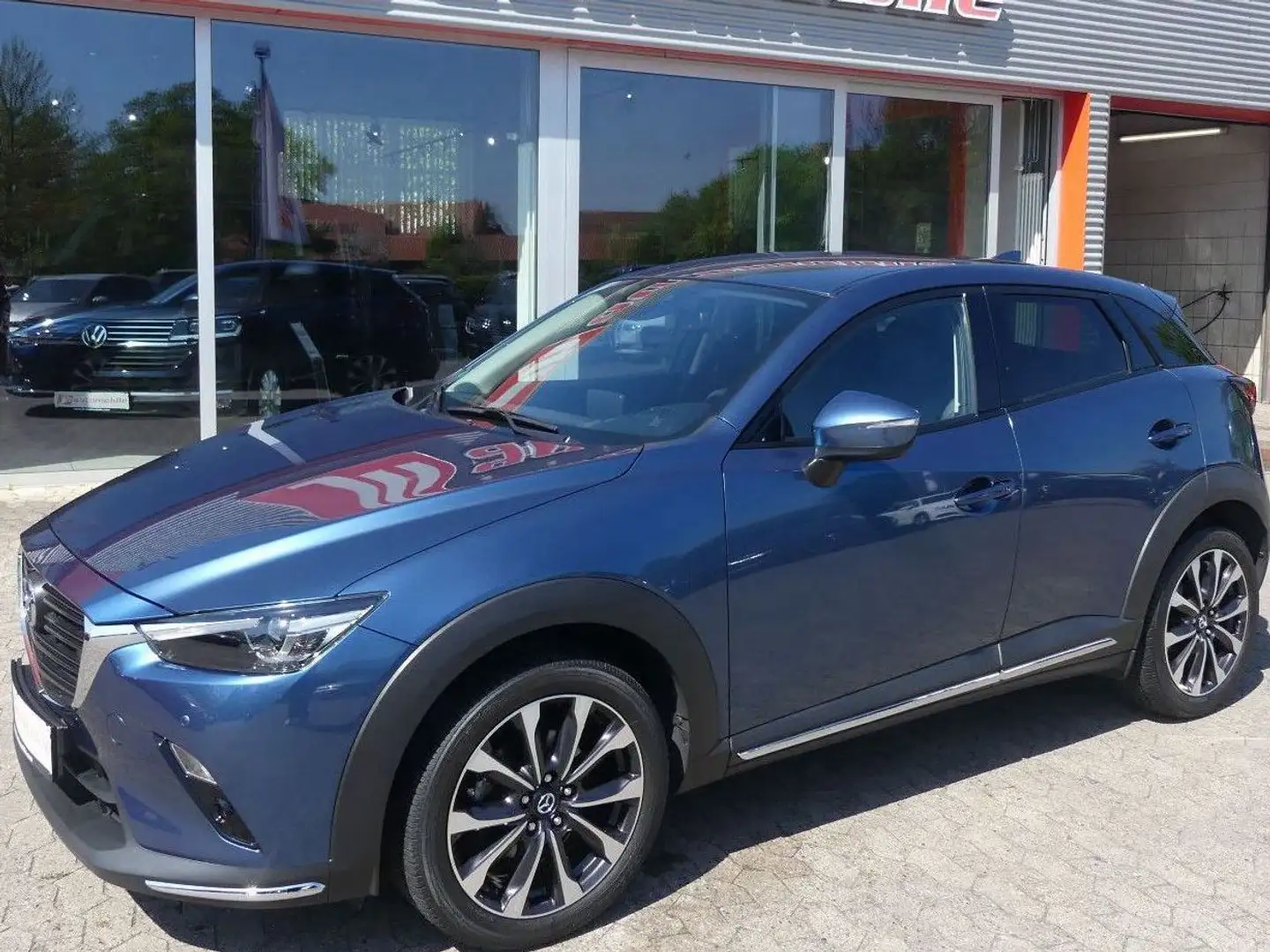 Mazda CX-3 Sports-Line SHZ*Leder*Navi*Head-Up Blau - 1