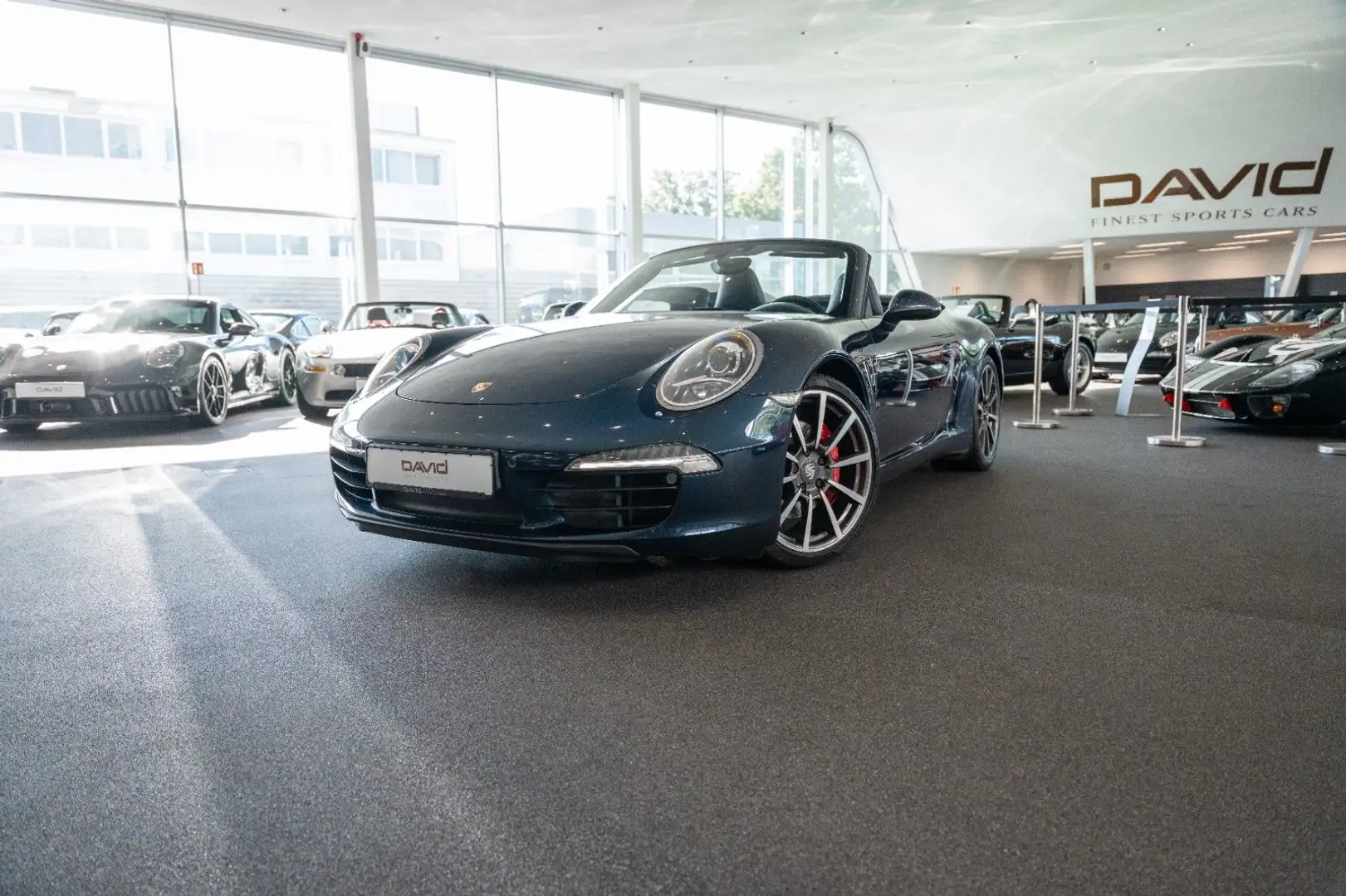 Porsche 991 Carrera S Cabriolet*Approved*VAT*1. Hand* Bleu - 2