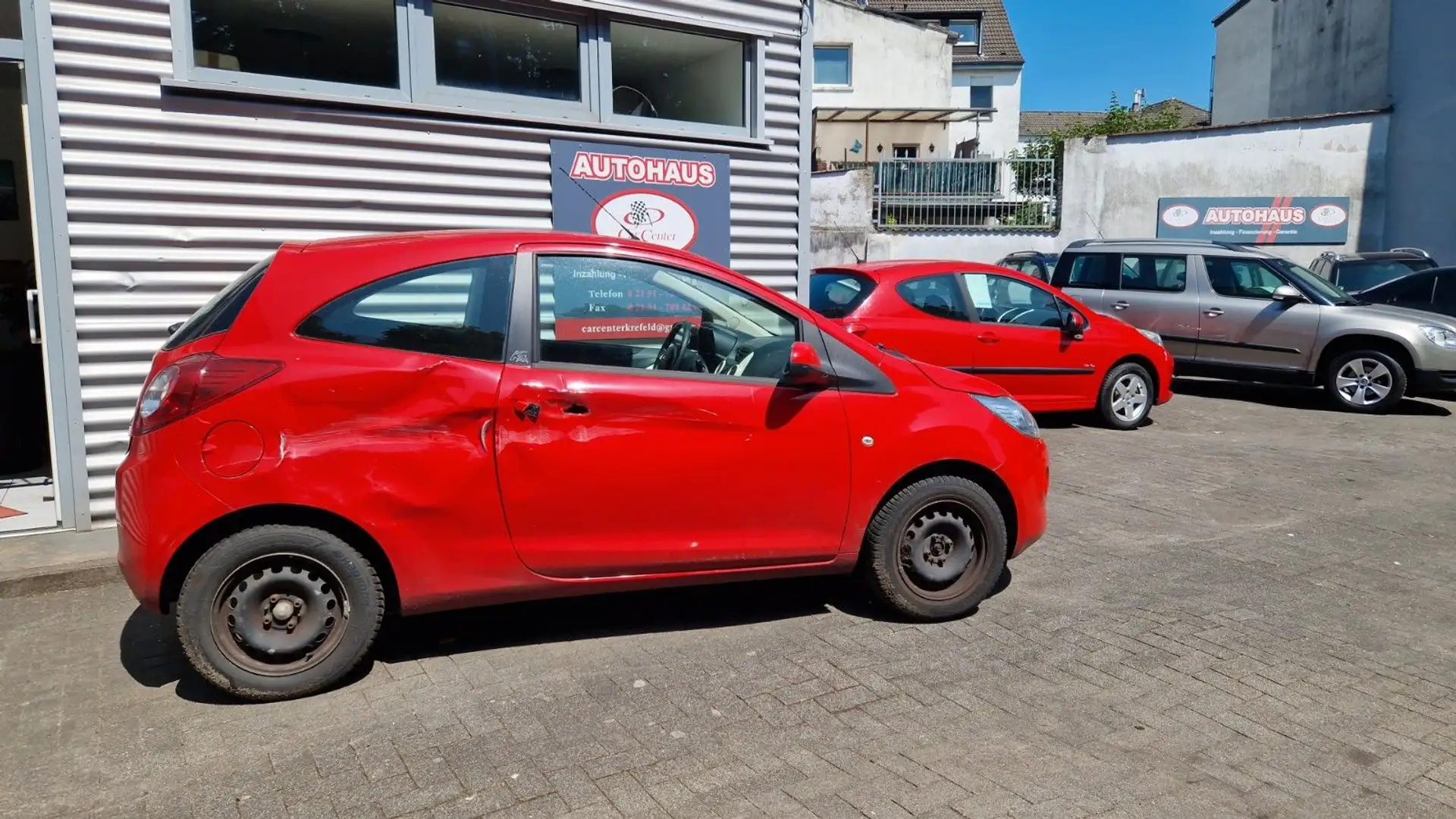 Ford Ka/Ka+ 1.2 Trend BLUETOOTH+KLIMA Rot - 2