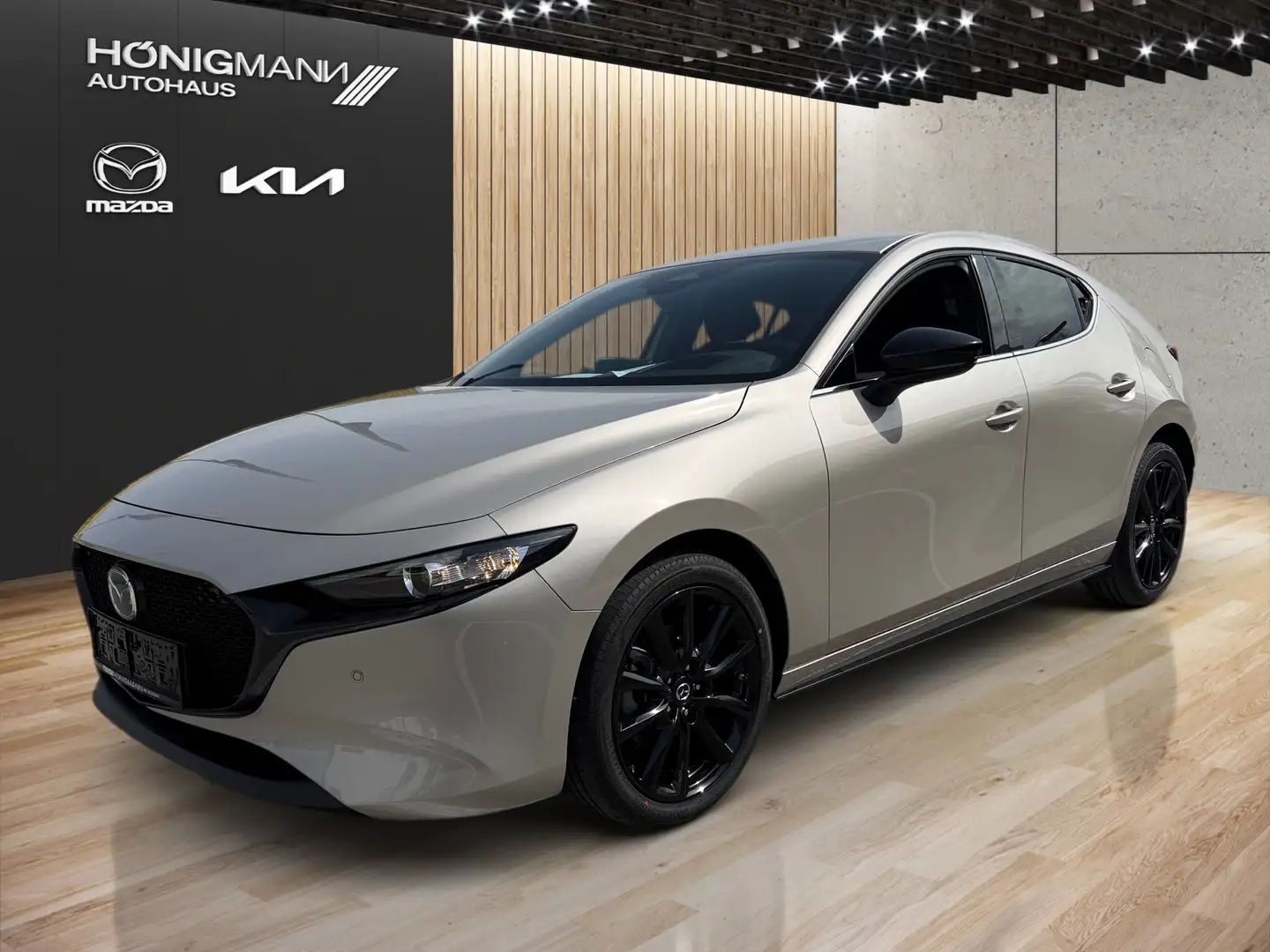 Mazda 3 e-Skyactiv-G140 Homura Silber - 1
