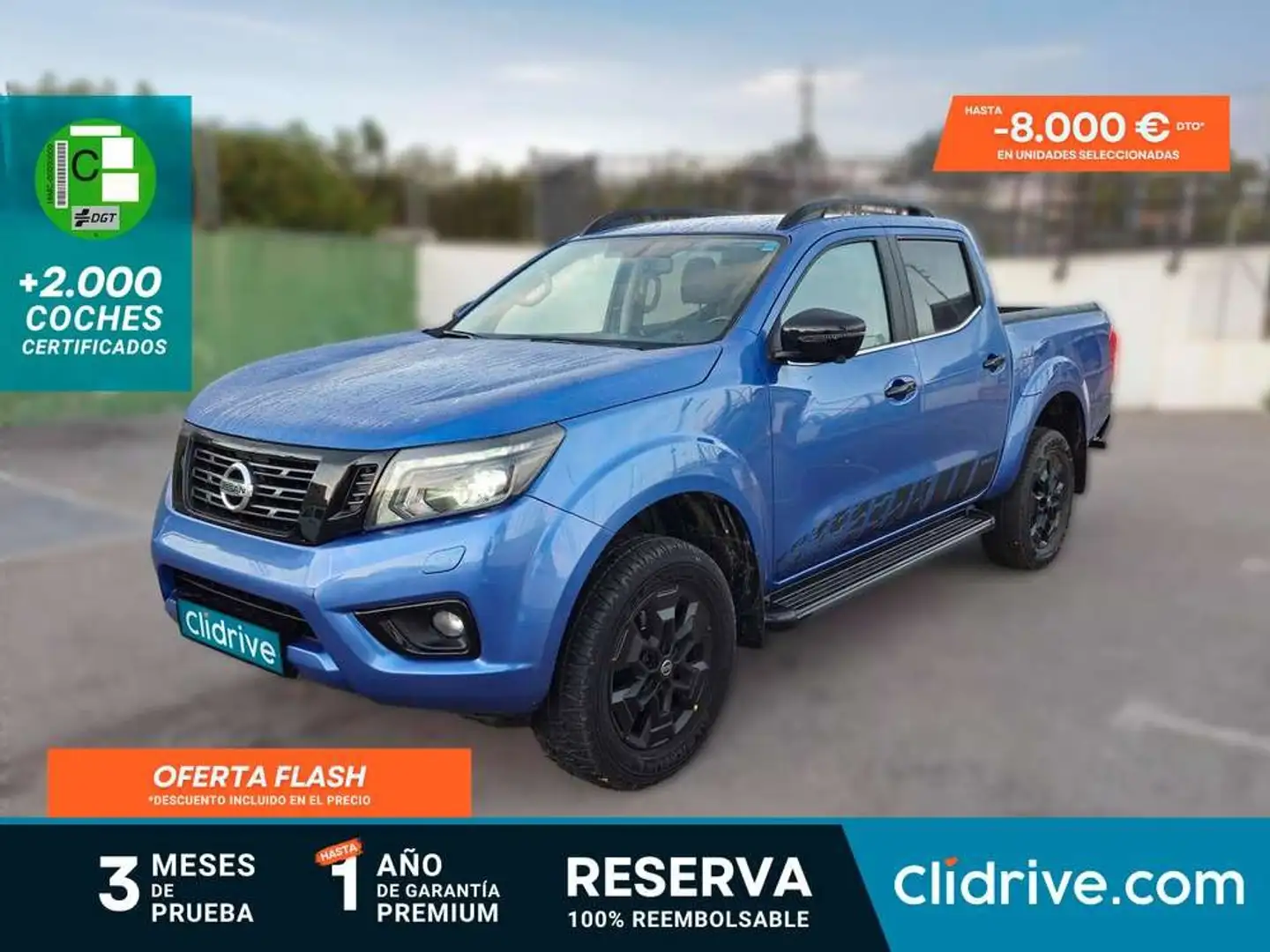 Nissan Navara D. C. 2.3dCi EU6 140kW NConn. AT PNav Azul - 2