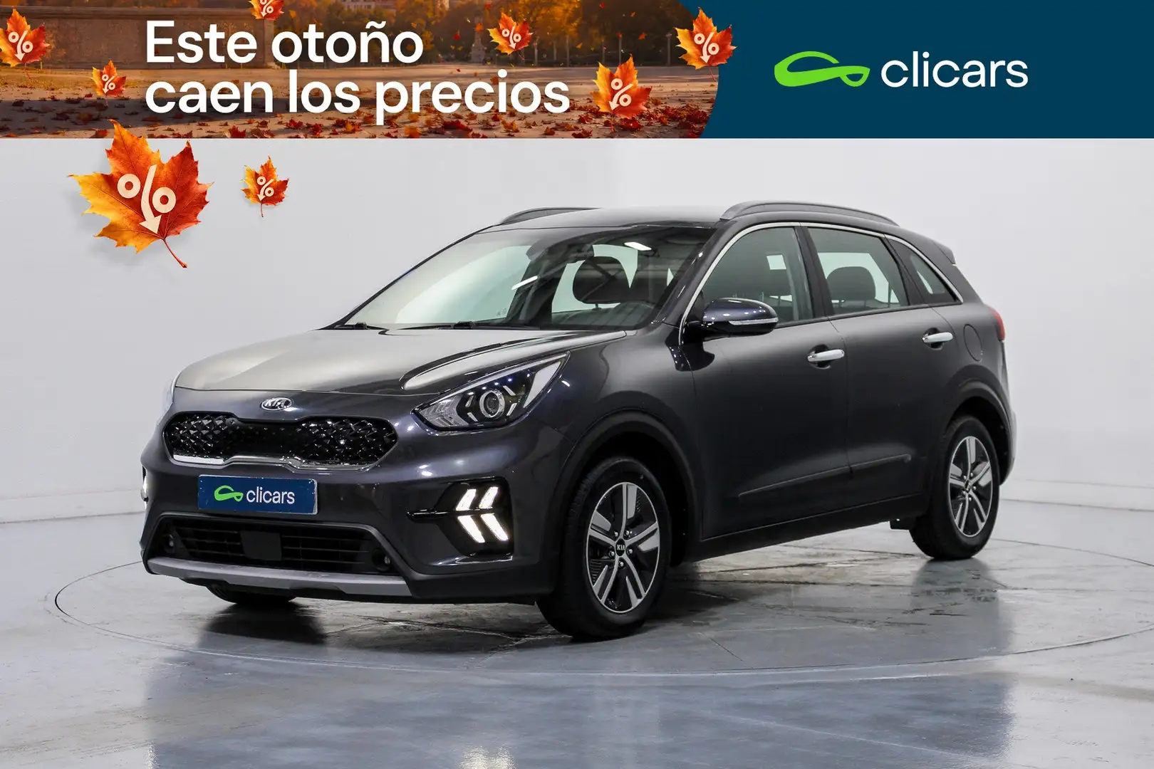 Kia Niro 1.6 HEV Drive Gris - 1