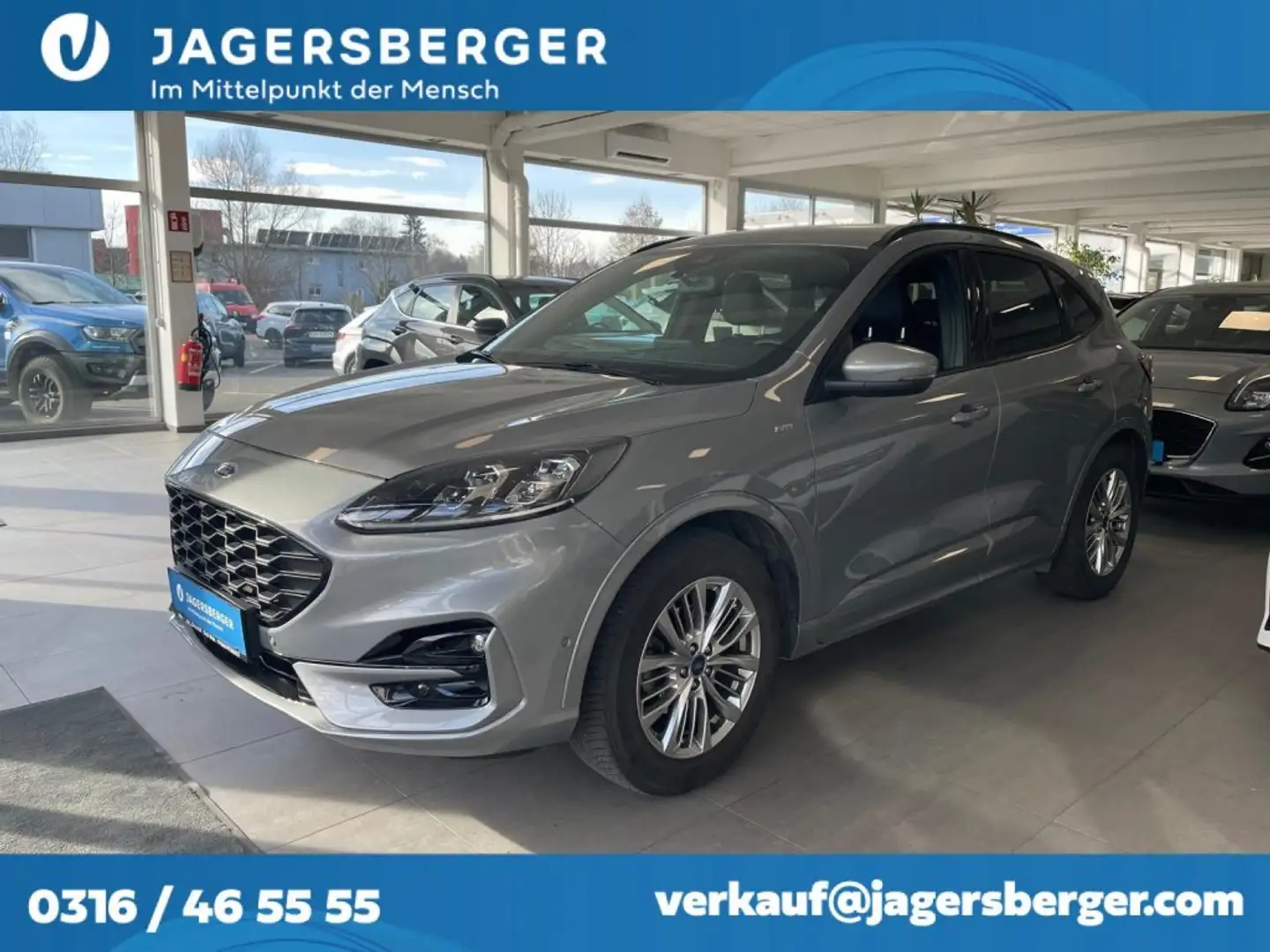 Ford Kuga 2,0 EcoBlue AWD ST-Line X Aut. Plateado - 1