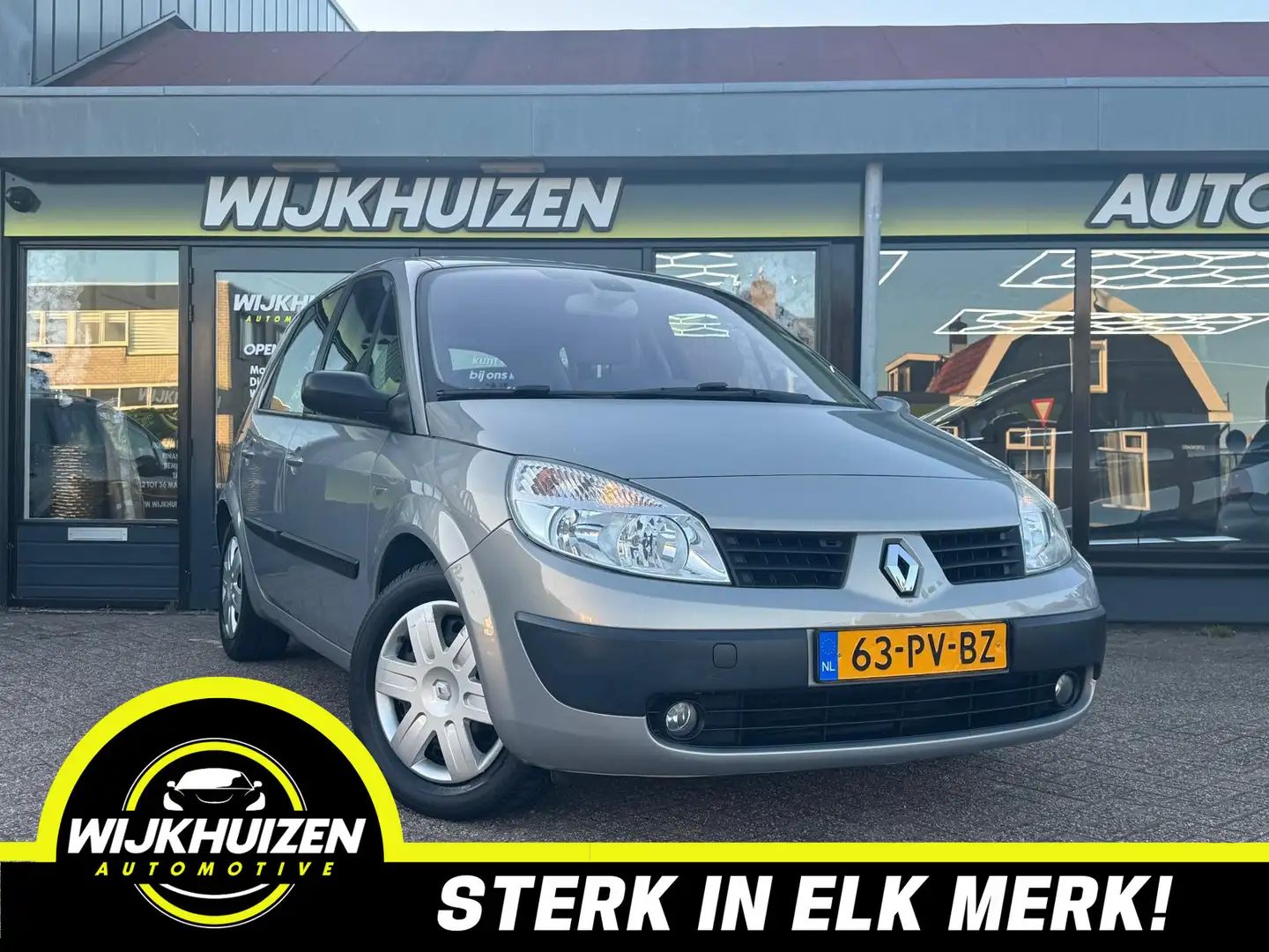 Renault Scenic 2.0-16V Dynamique Luxe Automaat met Navigatie !!! Beige - 1