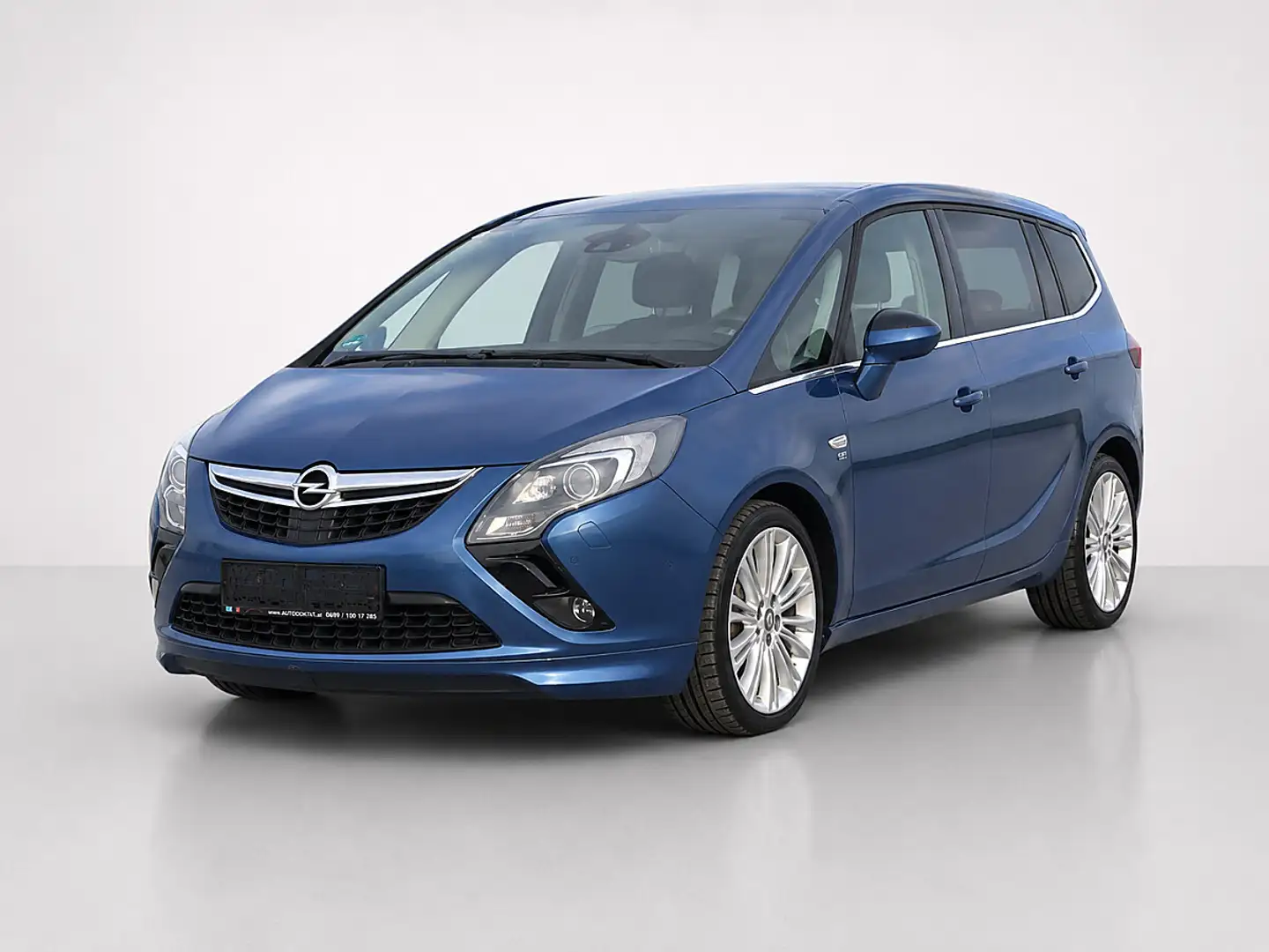 Opel Zafira Tourer 1,6 Turbo Sport*7-SITZE,PANO,LEDER,KAMERA...* Blau - 1
