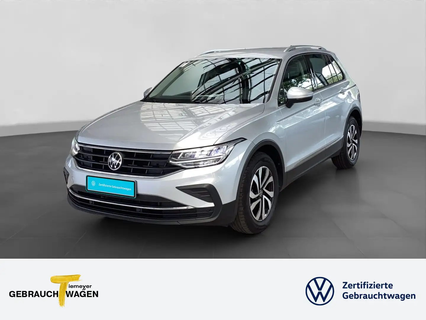 Volkswagen Tiguan 1.5 TSI ACTIVE AHK VIRTUAL LED SITZHZ Silber - 1