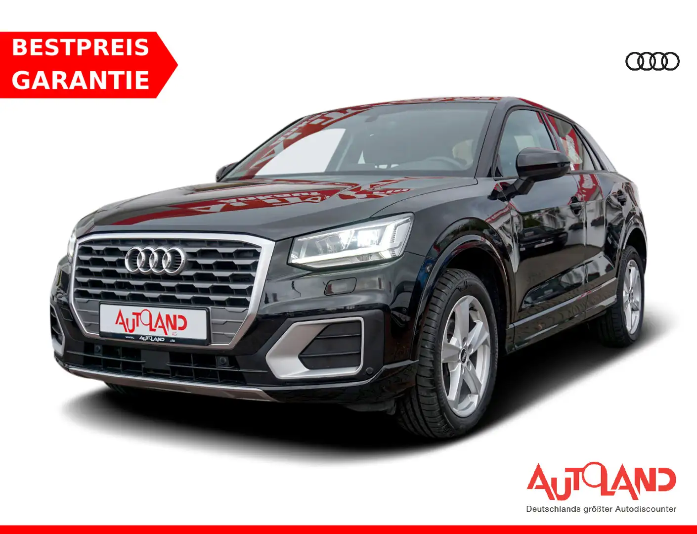Audi Q2 35 1.5 TFSI Sport LED Navi DAB el. Heckklappe Schwarz - 1