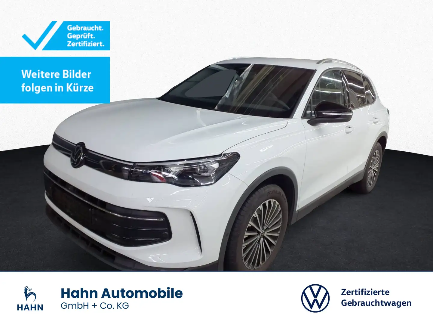 Volkswagen Tiguan 1.5eTSI DSG Goal 360° ACC AHK Matrix Navi Weiß - 1
