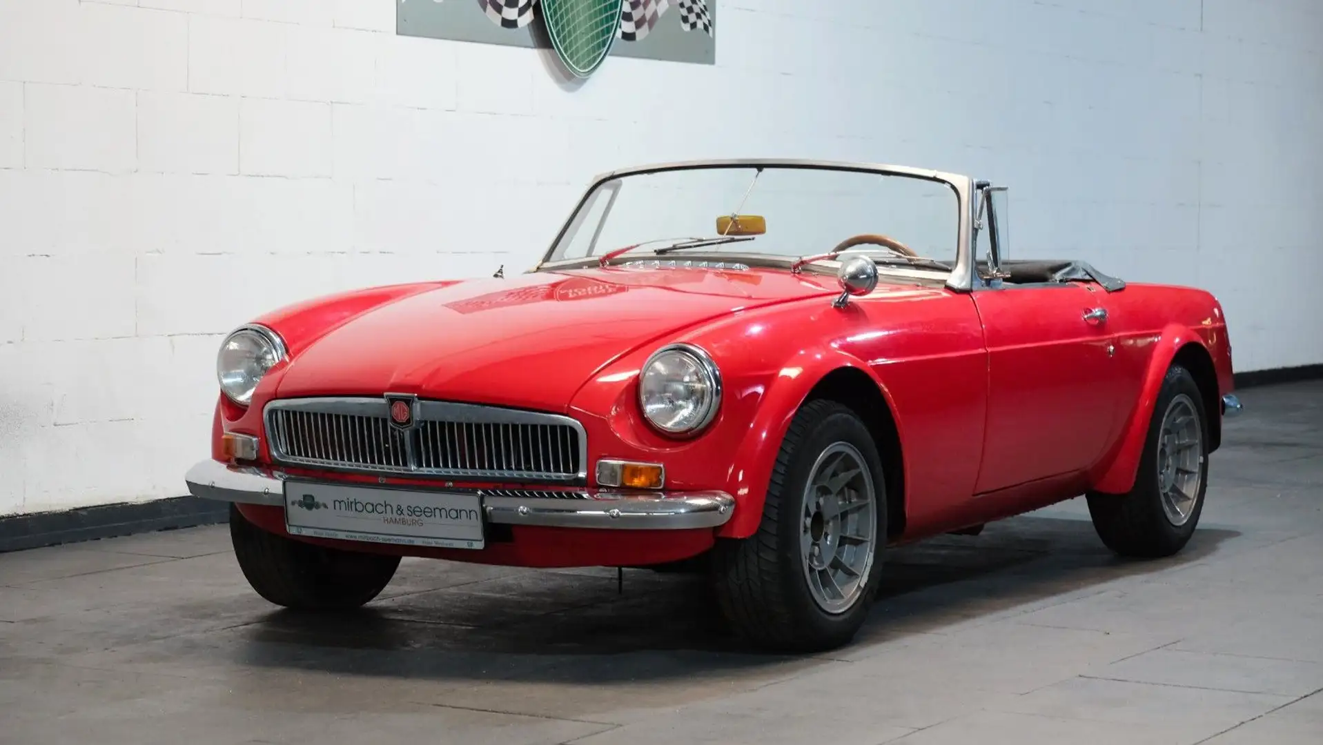 MG MGB MG B Roadster, frühes Modell Rojo - 1