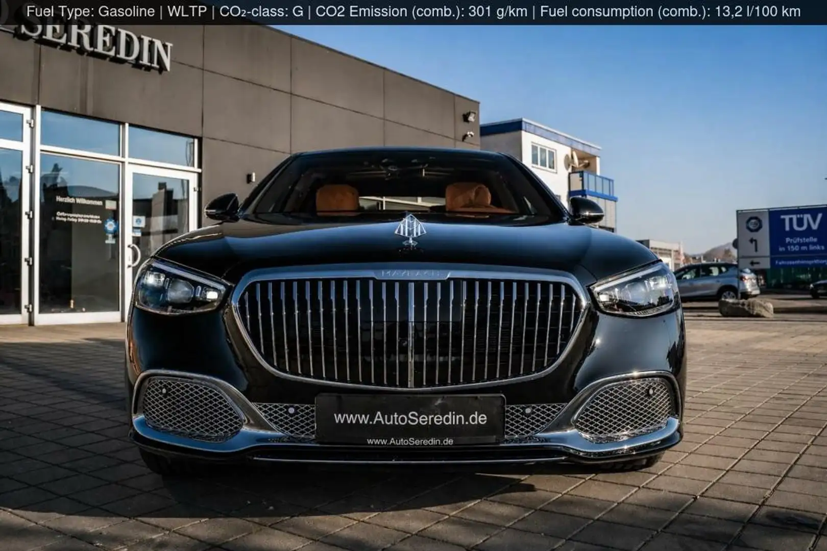 Mercedes-Benz S 680 Prod.26 Maybach Brown+Full+Leather Headliner Schwarz - 2