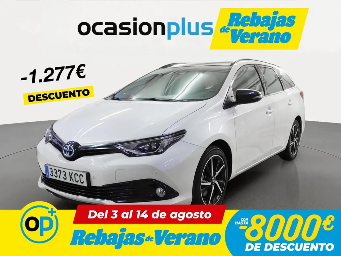 Toyota Auris Touring Sports hybrid 140H Feel! Blanco - 1
