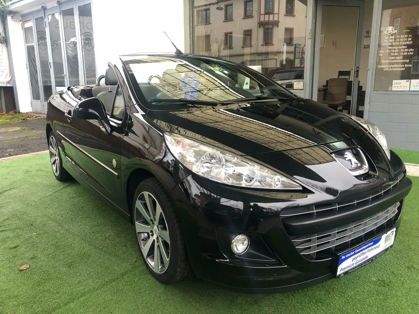 Peugeot 207 Cabrio Roland Garros,Klima2Z,PDC,LED,SHZ+LEDER Negro - 1