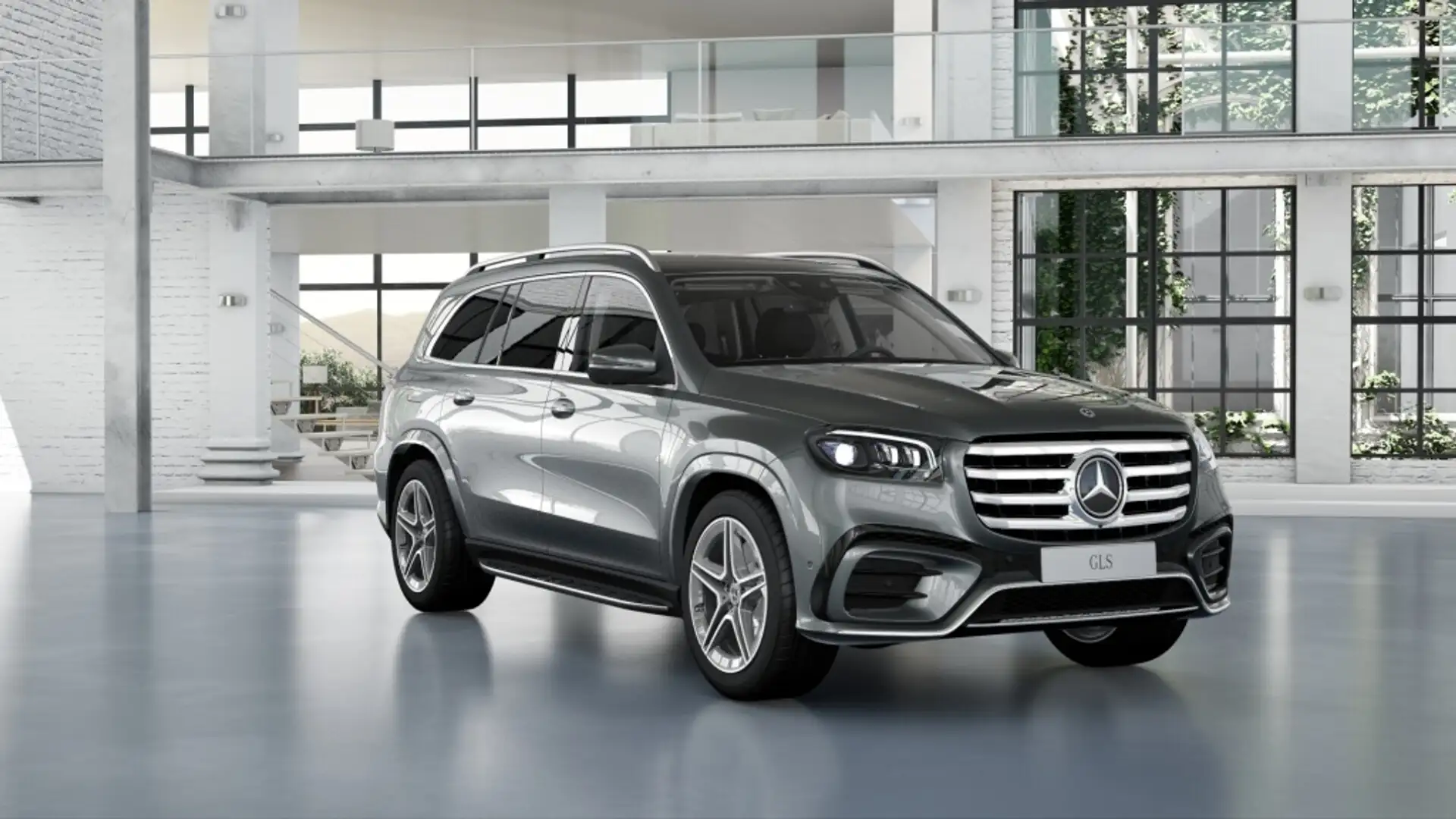 Mercedes-Benz GLS 450 450d 4Matic Gris - 1