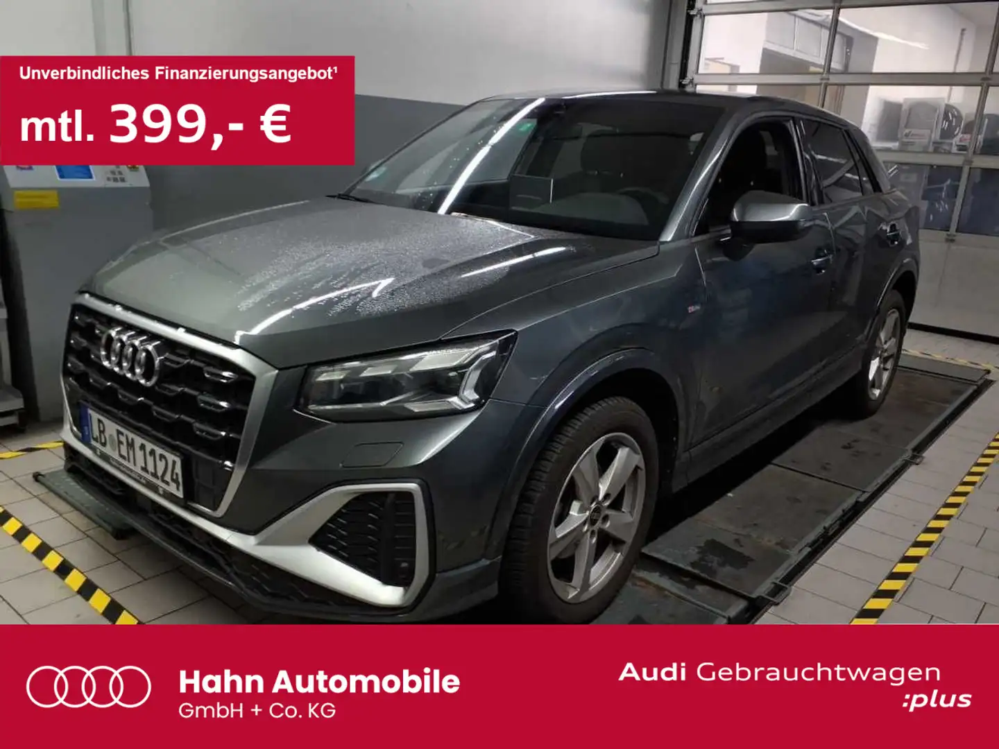 Audi Q2 35 TFSI S line CAM Navi Matrix ACC Carplay Si Grau - 1