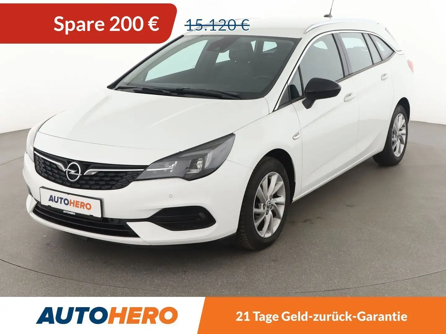 Opel Astra 1.5 CDTI Elegance Start/Stop Aut.*NAVI*LED*TEMPO* Weiß - 1