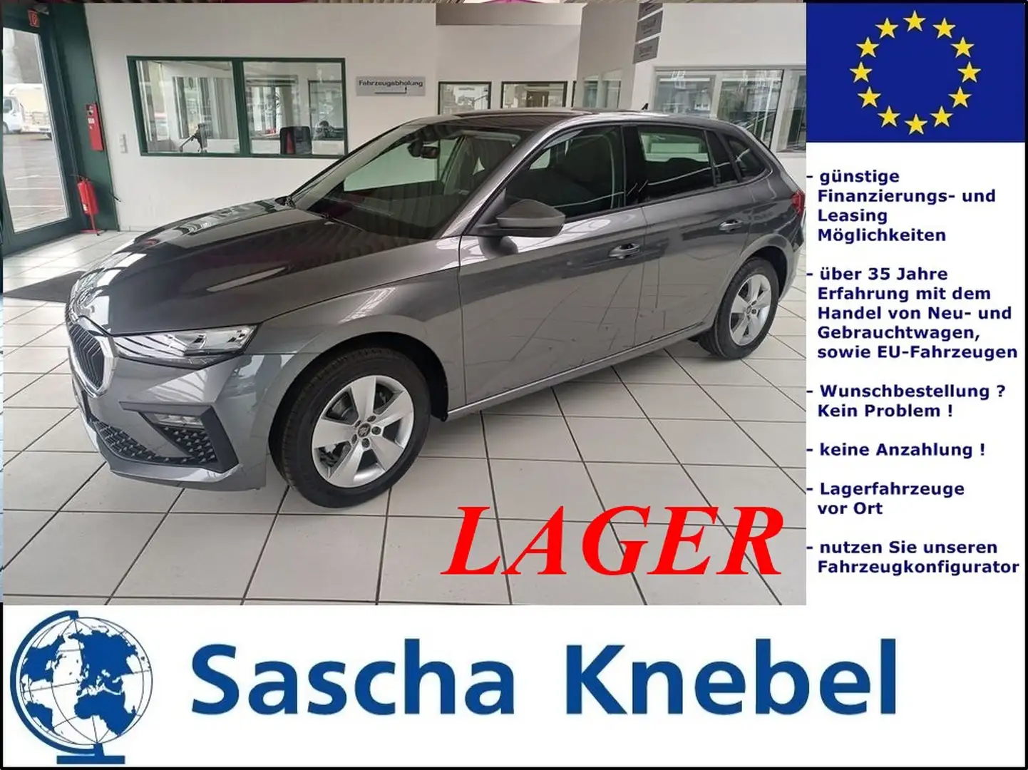 Skoda Scala 1.0 TSI Selection 130 Jahre 5J Garantie LAGER Gris - 1