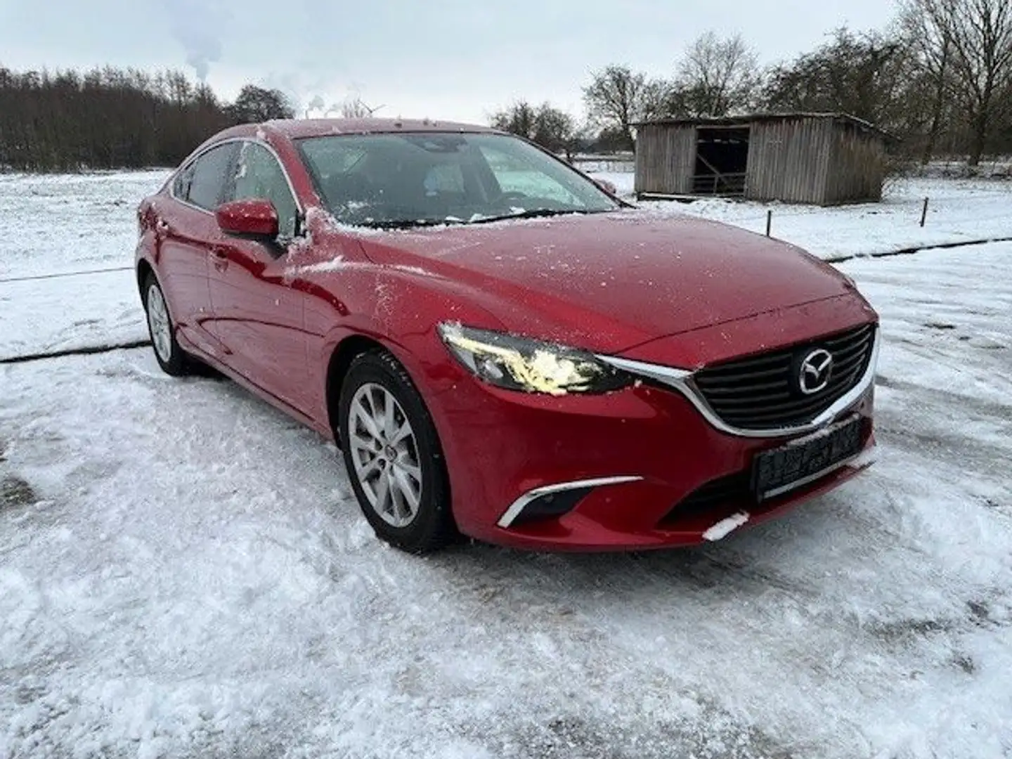 Mazda 6 Lim. Exclusive-Line*SHZ*Navi*PDC*GJ-Räder*LED* Rot - 1