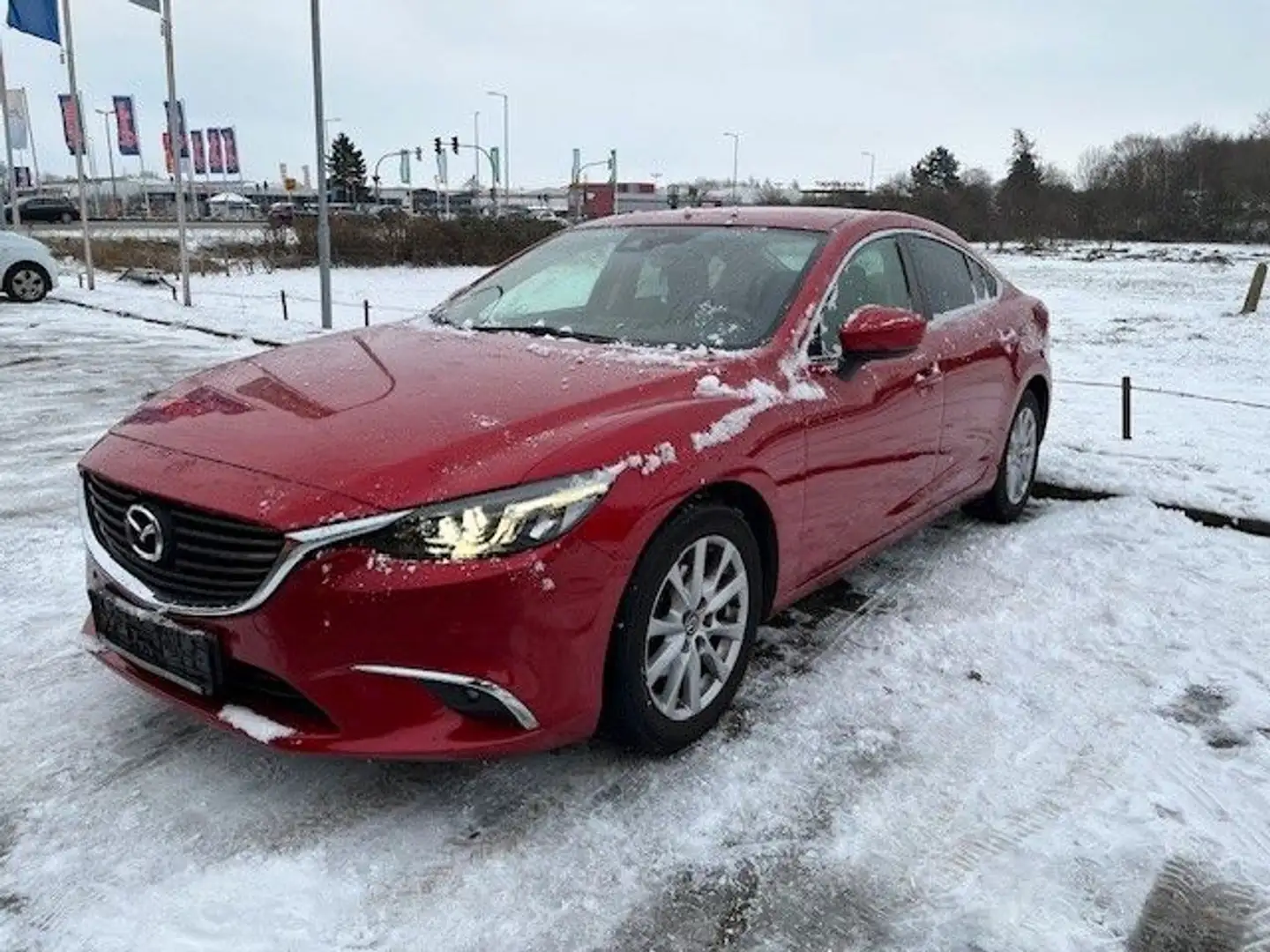 Mazda 6 Lim. Exclusive-Line*SHZ*Navi*PDC*GJ-Räder*LED* Rot - 2