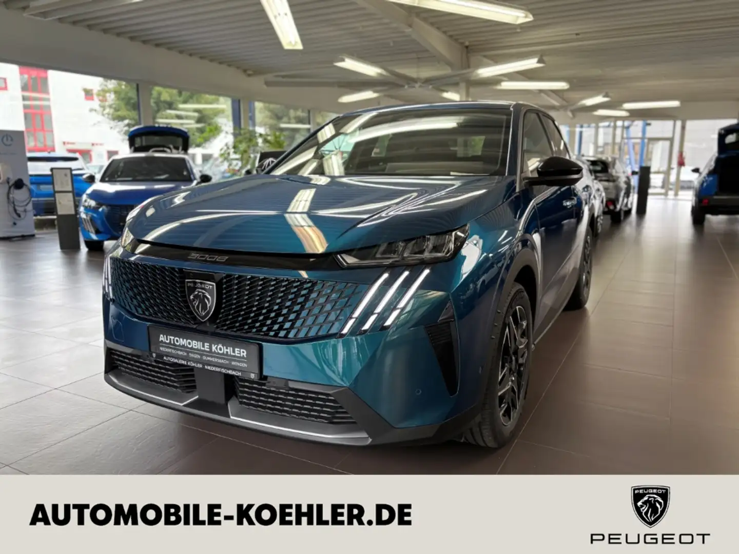 Peugeot 3008 1.2 Allure 136 KAMERA SITZHEIZUNG NAVI DAB Bleu - 1
