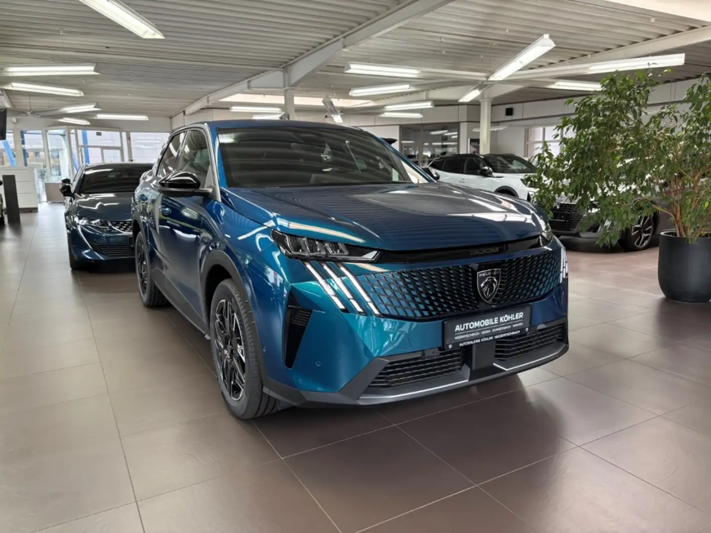Peugeot 3008 1.2 Allure 136 KAMERA SITZHEIZUNG NAVI DAB Bleu - 2
