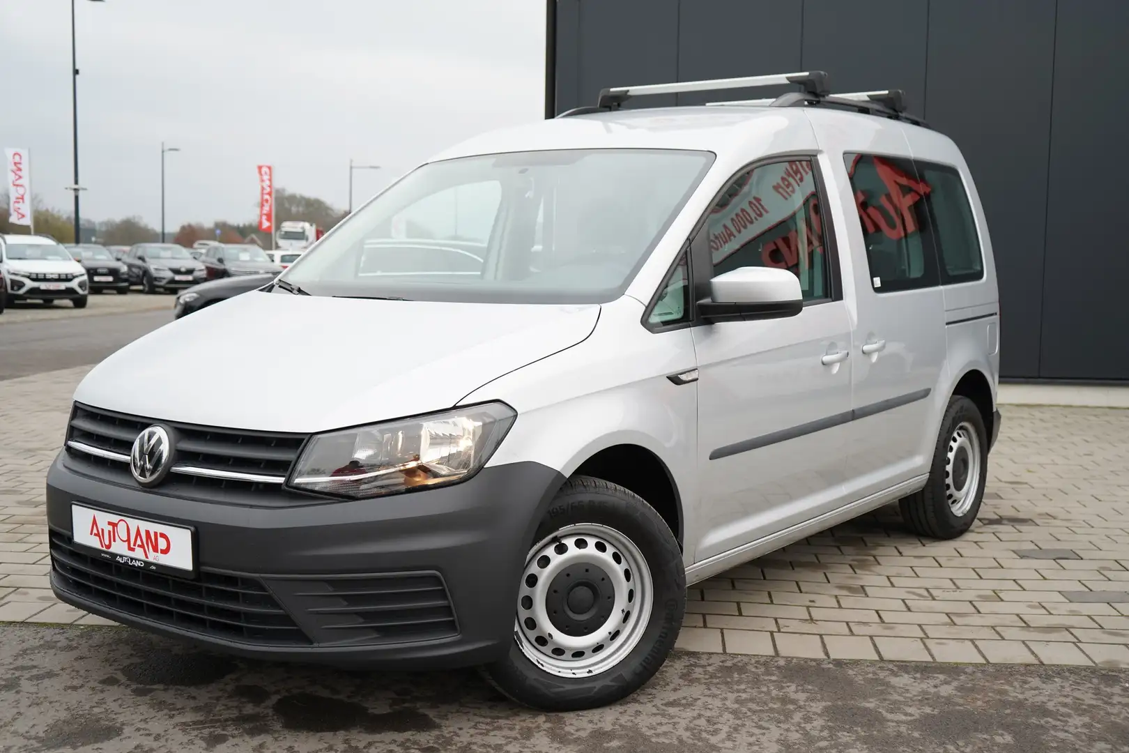 Volkswagen Caddy 1.0 TSI Tempomat Sitzheizung AHK Klima Argent - 2