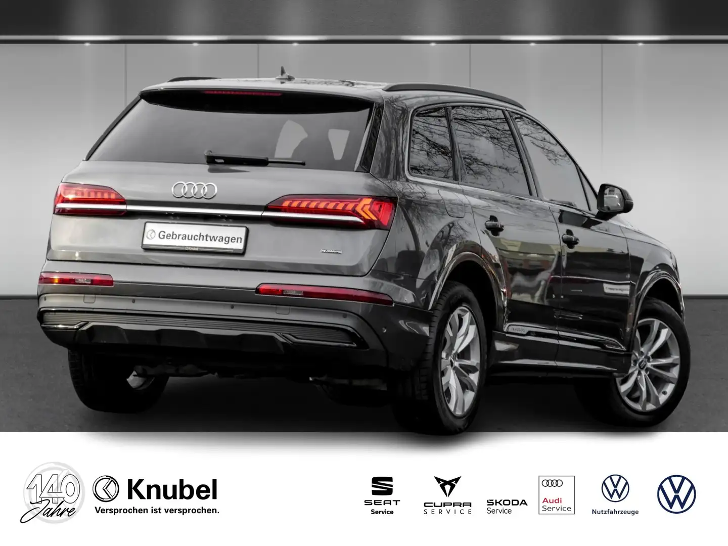 Audi Q7 55 TFSI e Nav+ Pano Matrix HuD Assistenz+ Grau - 2