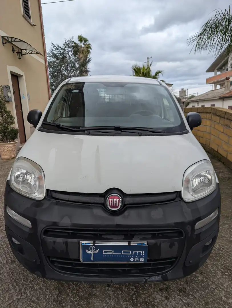 Fiat Panda Panda 1.3 mjt 16v Easy s VAN Bianco - 1