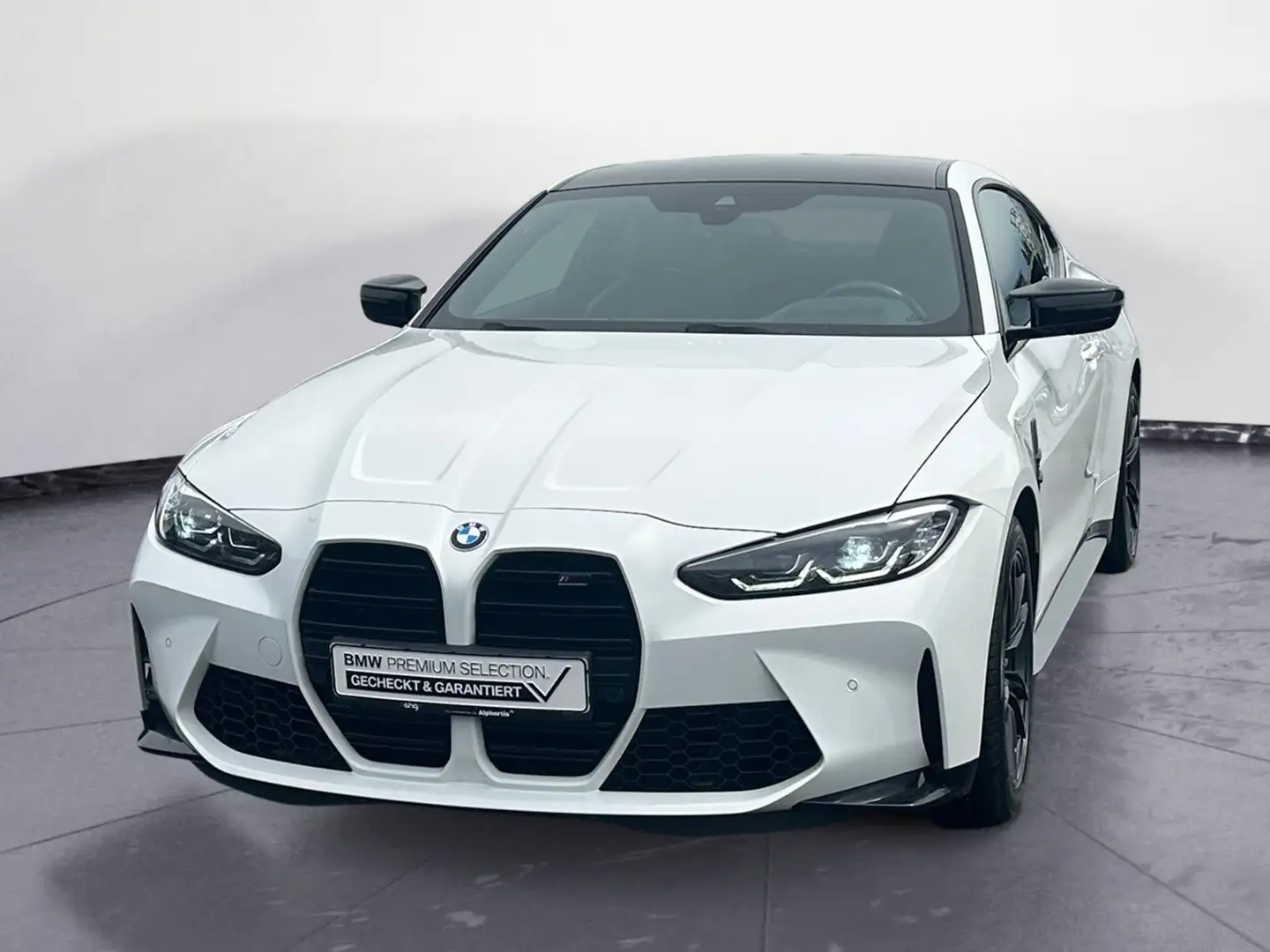 BMW M4 Competition Klimaaut. Head-Up Memory vorn PDC Weiß - 2
