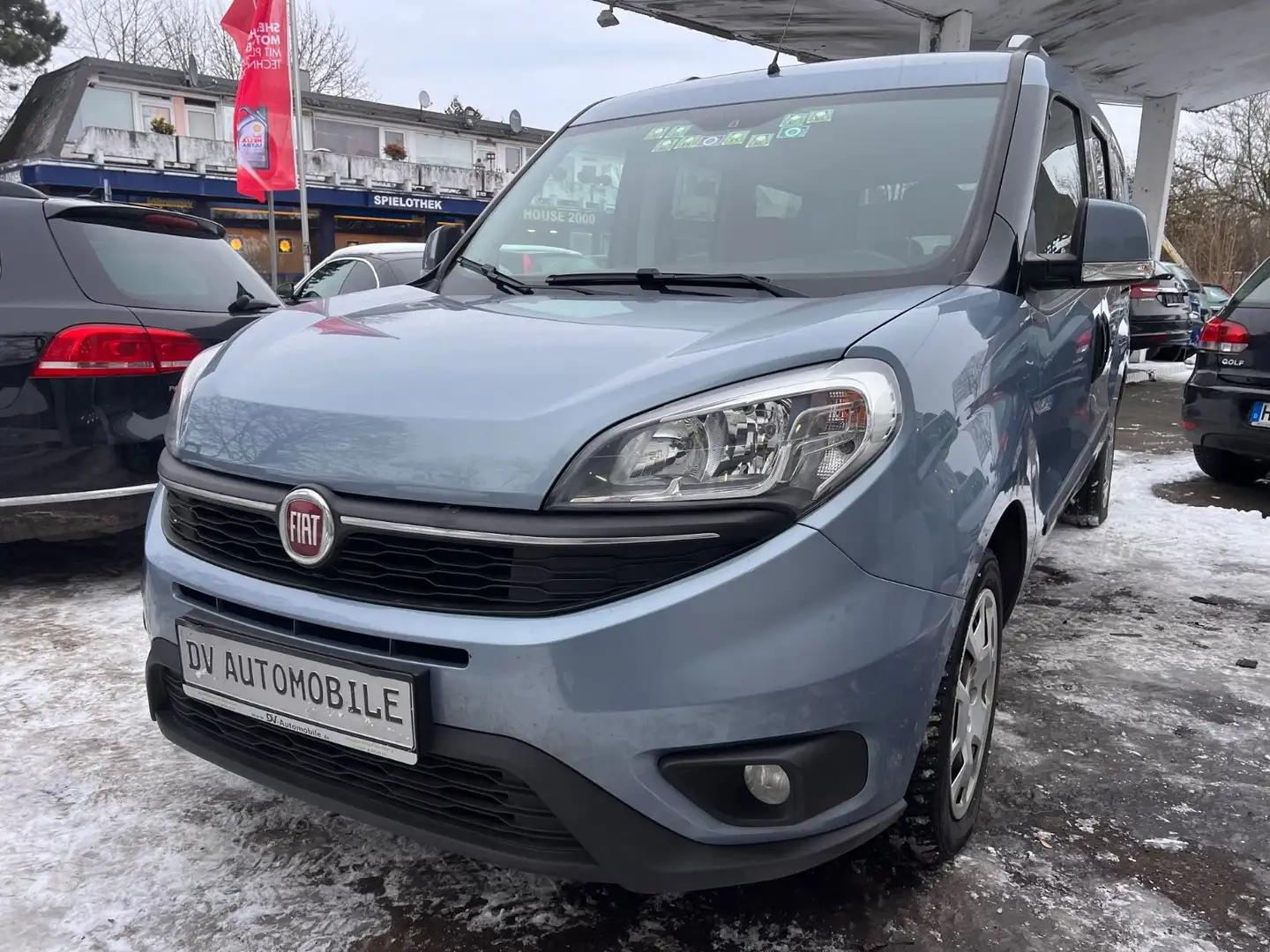 Fiat Doblo SX Maxi Kombi*HU Neu-Insp.Neu* Blau - 1