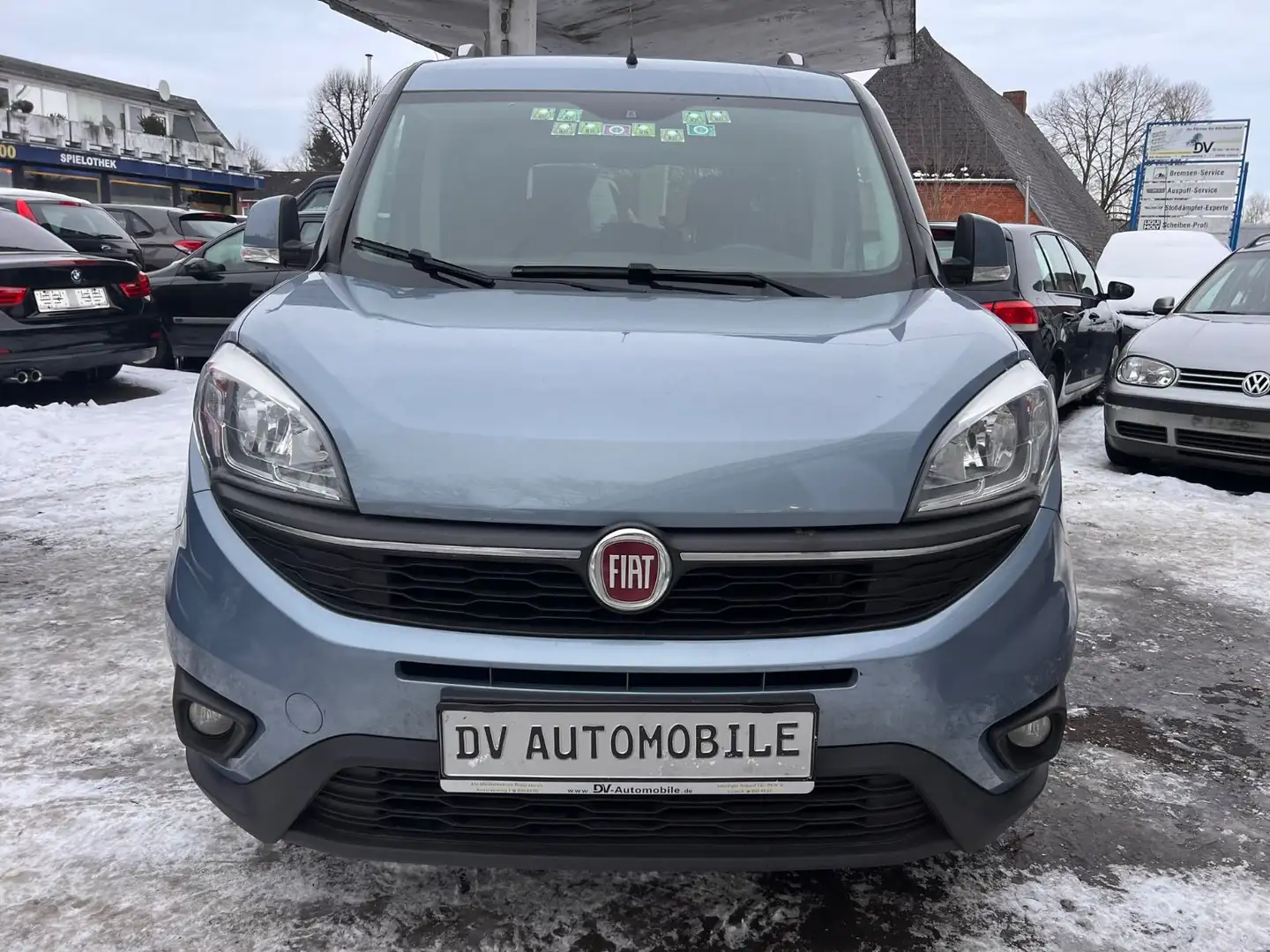 Fiat Doblo SX Maxi Kombi*HU Neu-Insp.Neu* Blau - 2
