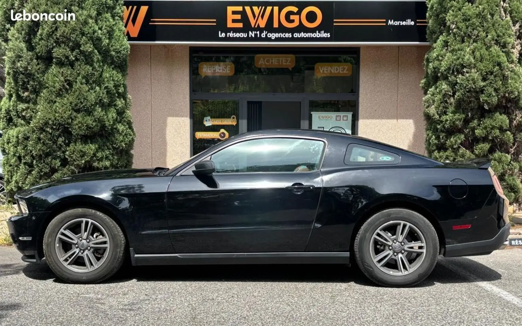 Ford Mustang FASTBACK V6 3.7L 305CH ORIGINE USA Negro - 2