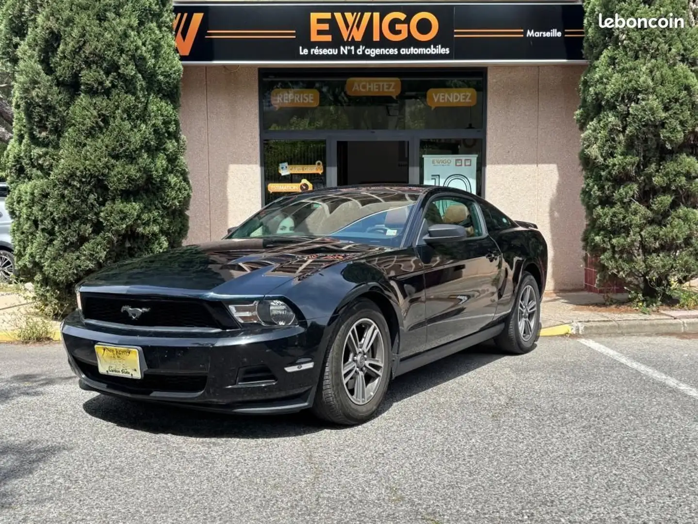 Ford Mustang FASTBACK V6 3.7L 305CH ORIGINE USA Negro - 1
