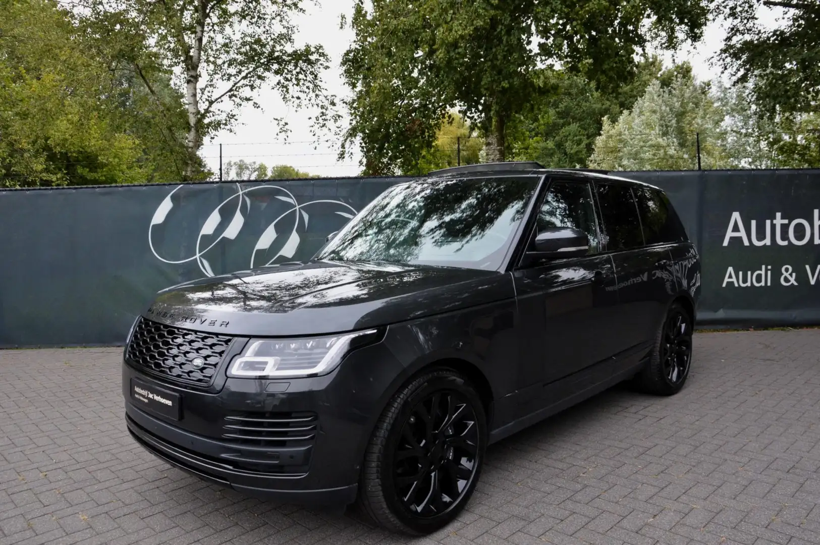 Land Rover Range Rover P400e 404pk!|Autobiography|Black Pack|Head up|Pano Gris - 1