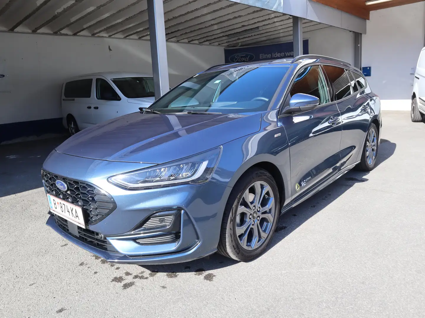 Ford Focus ST-Line X Blau - 2