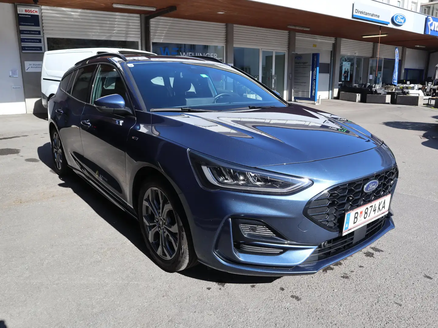 Ford Focus ST-Line X Blau - 1