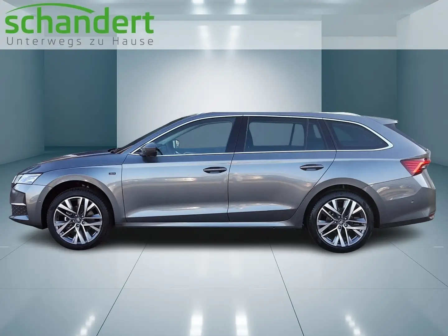 Skoda Octavia Combi 1.5 TSI Tour LED Navi AHK 4xSitzheizung Gris - 2