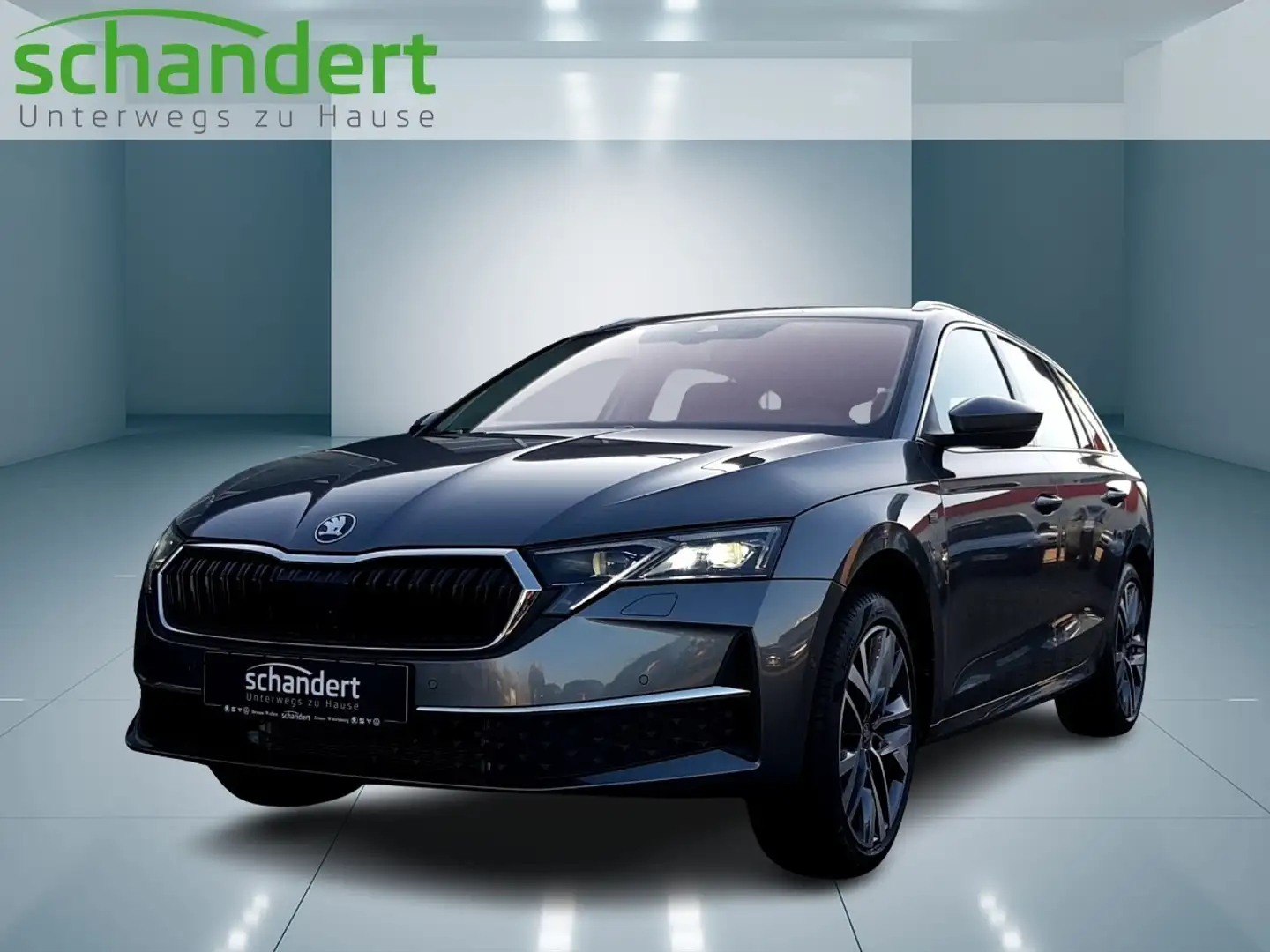 Skoda Octavia Combi 1.5 TSI Tour LED Navi AHK 4xSitzheizung Grau - 1