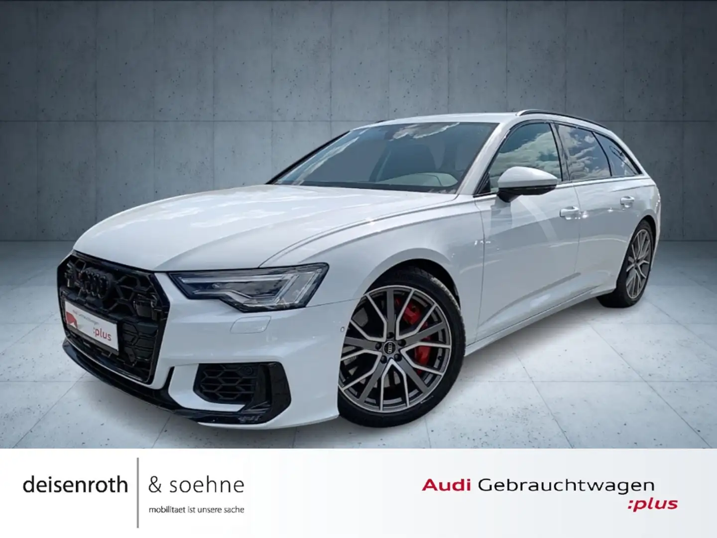 Audi S6 Avant TDI AHK/Matrix/S-Sportsitz/B&O/Kam/20''/opti Weiß - 1