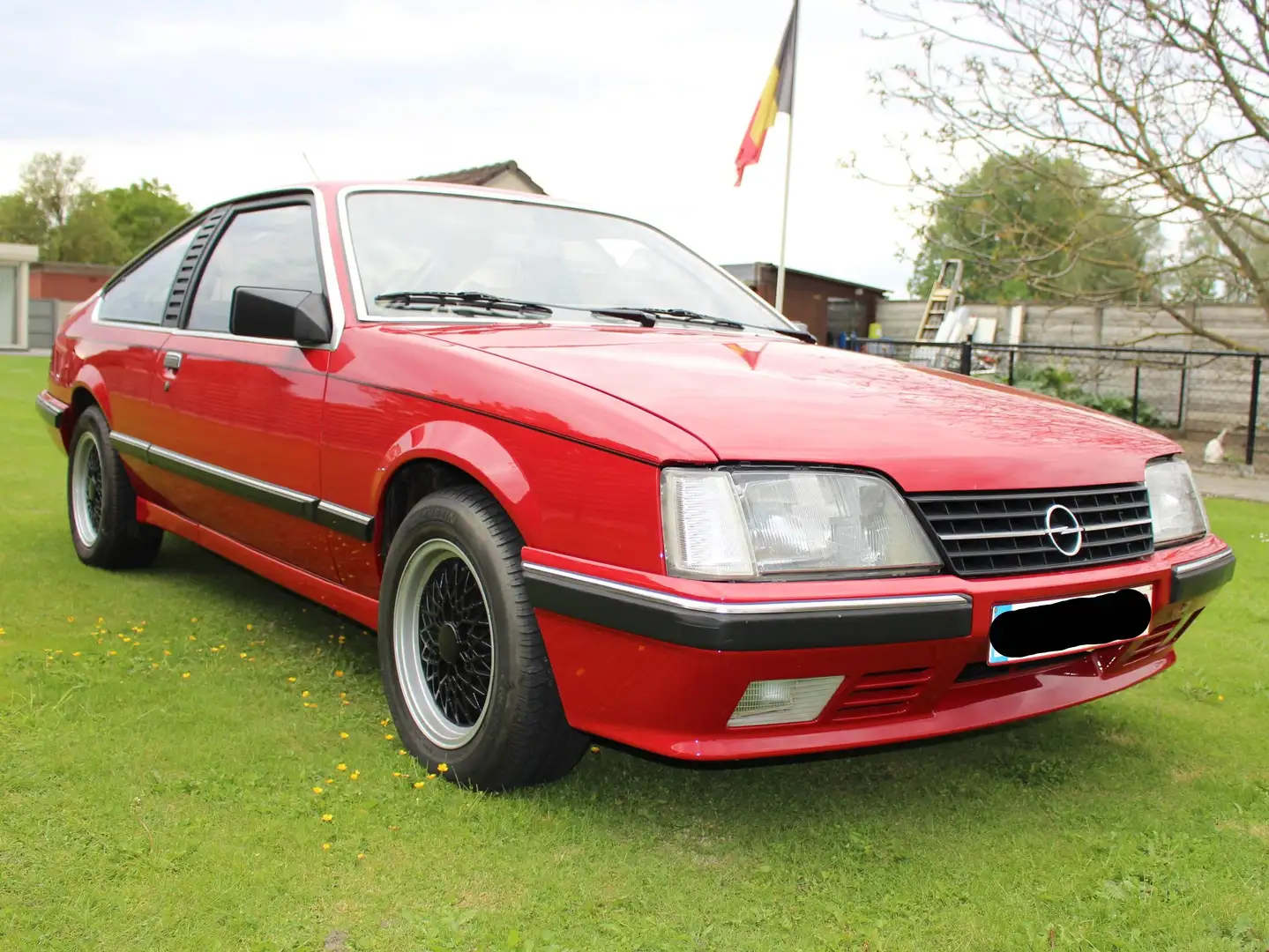 Opel Monza coupe Rot - 2
