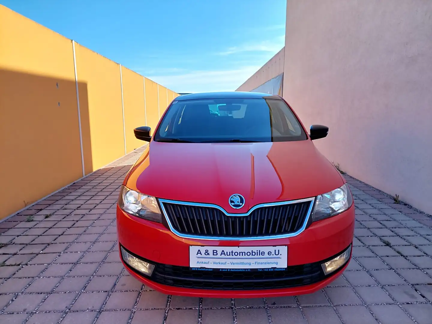 Skoda Rapid/Spaceback Rapid Spaceback 1,6 TDI Sport Sofort Kredit Rot - 2