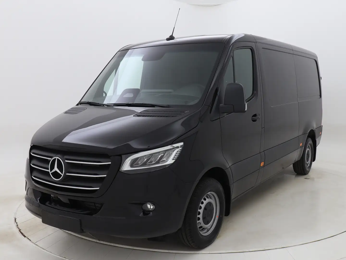 Mercedes-Benz Sprinter 319CDI 190PK L2H1 30 YEAR EDITION BPM VRIJ | Leder Zwart - 1